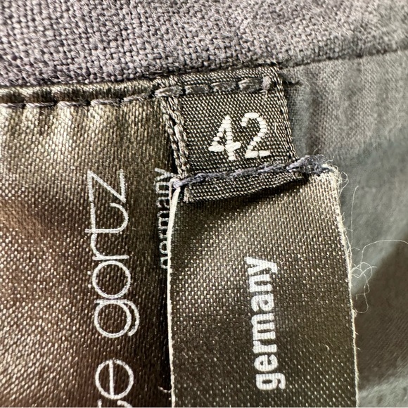 Annette Gortz for Since 1984 Grey Linen Midi Skirt Size 42 - Picture 10 of 12